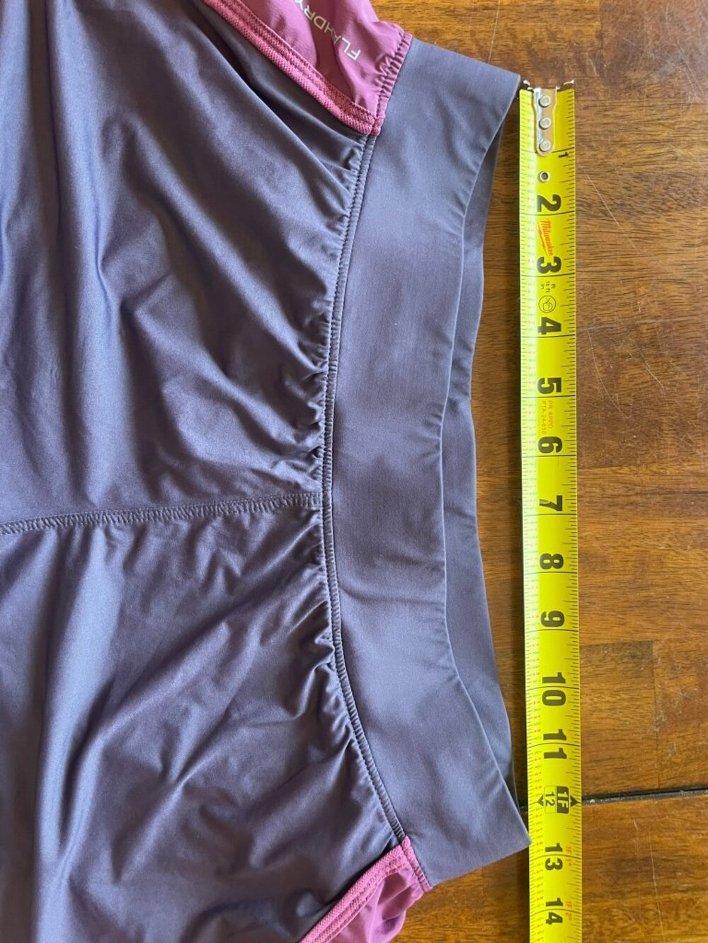 The North Face FlashDry Lined Running Shorts Purple Plum Womens M - Picture 5 of 8